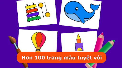 Trang tô màu cho trẻ trò chơi | 游戏 | XWorld