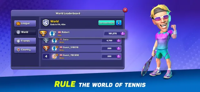 Mini Tennis | Games | XWorld