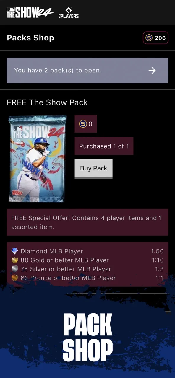 MLB The Show Companion App | 游戏 | XWorld