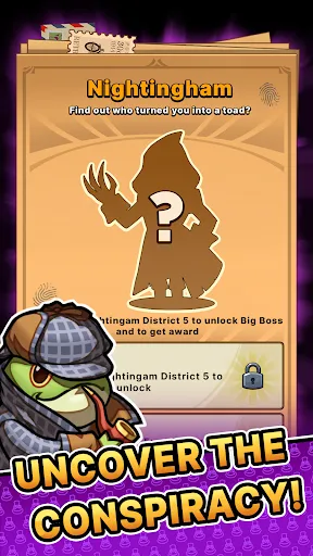 DetecToad: Detective Idle RPG | Games | XWorld