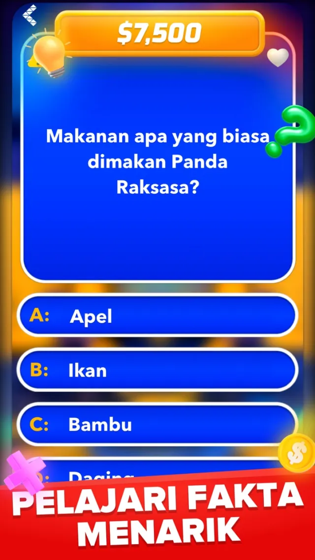 Millionaire: Kuis Game Trivia | Permainan | XWorld