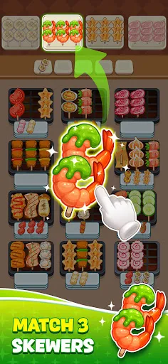 Grill Sort: Sorting Games | Permainan | XWorld