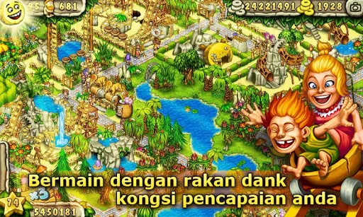 Prehistoric Park Builder | Permainan | XWorld