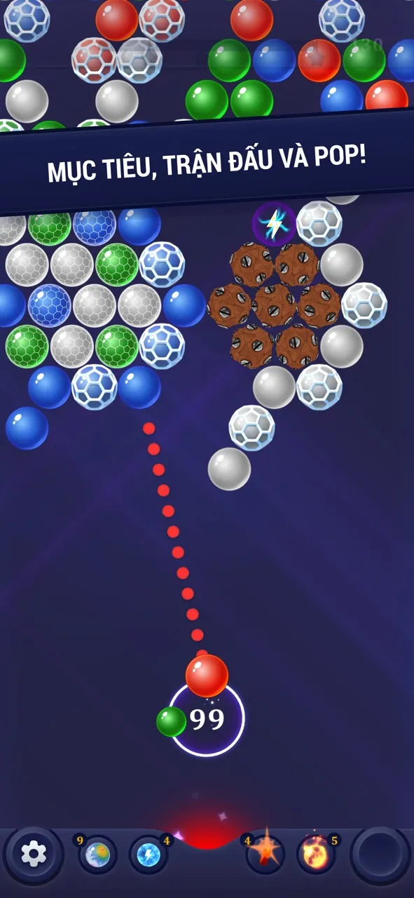 Trò chơi bắn bong bóng Pop | Games | XWorld