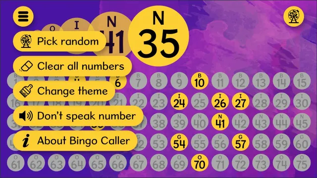 Bingo Caller | Games | XWorld