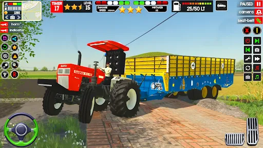 Real Indian Cargo Tractor 2025 | 游戏 | XWorld