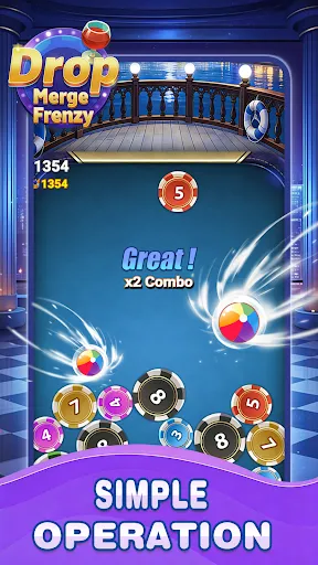 Drop Merge Frenzy | Permainan | XWorld
