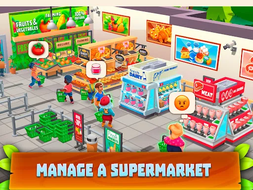 Supermarket Village—Farm Town | Games | XWorld