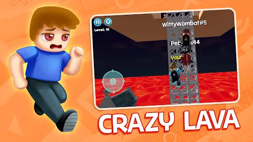 Obby Block World: Lava Fall | Permainan | XWorld