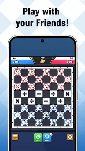 Damath: Math Checkers | Permainan | XWorld
