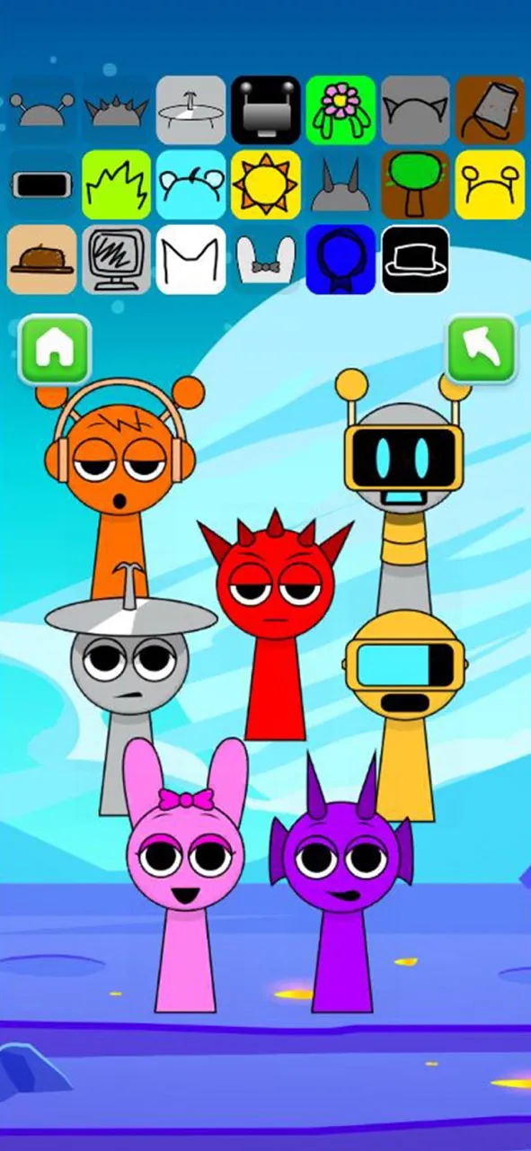 Sprunki Scary vs Cute Beats OG | Игры | XWorld