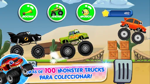 Monster Trucks Game for Kids 2 | juego | XWorld