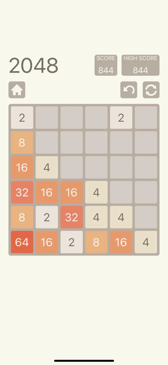 2048: Number Puzzle Game | Games | XWorld