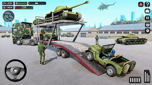 Game Truk Kargo Angkut Tentara | Permainan | XWorld