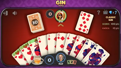 Gin Rummy - Offline | Permainan | XWorld Gin Rummy - Offline | Permainan | XWorld