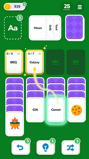 โซลิแทร์คำ: หมวดหมู่ | เกม | XWorld