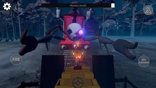 Scary Spider Train Survival 1 | 游戏 | XWorld