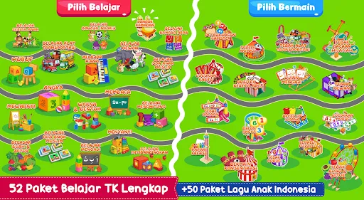 Aplikasi Belajar TK dan PAUD | Permainan | XWorld