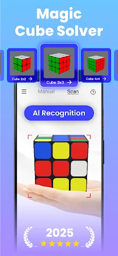 CubeSolver AI - Magic Cube 3D | Games | XWorld