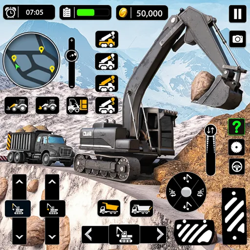 Snow Offroad Construction Game | Games | XWorld