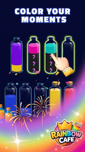 Rainbow Cafe: Color Sort | Games | XWorld