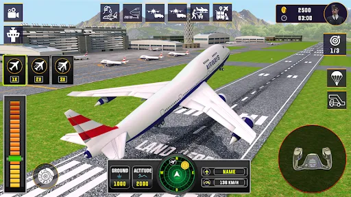 Real Airplane Flight Sim 3D | Permainan | XWorld