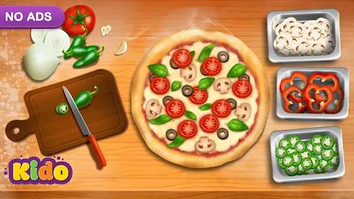 Pizza Baking Kids Games | 游戏 | XWorld