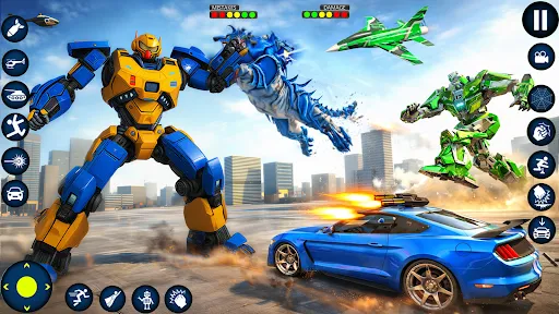 Robot Game Transformation Game | Игры | XWorld