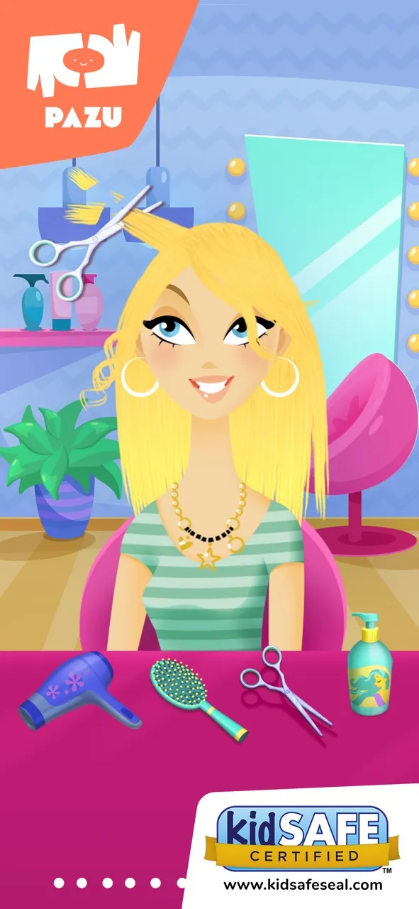 Girls Hair Salon | 游戏 | XWorld