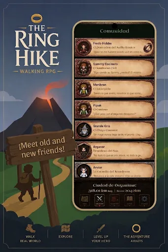 The Ring Hike: Walking RPG | Игры | XWorld The Ring Hike: Walking RPG | Игры | XWorld