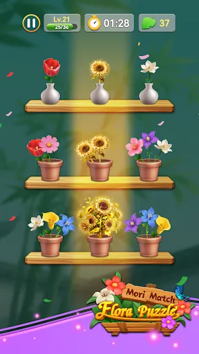 Mori Match - Flora Puzzle | Permainan | XWorld