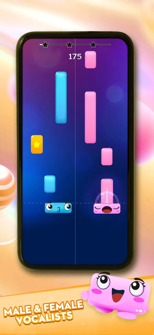 Duet Tiles: Фортепиано и вокал | Игры | XWorld