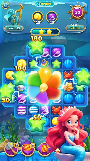 Sea creatures - Match 3 game | 游戏 | XWorld