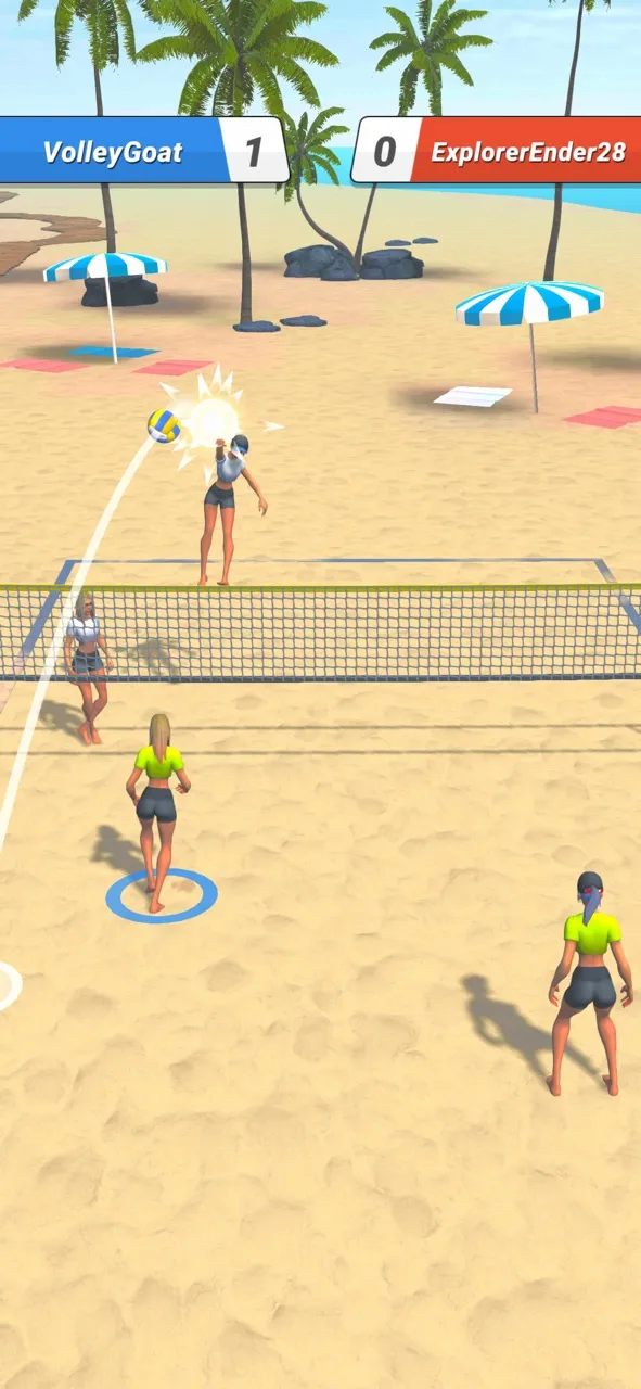 Beach Volley Clash | เกม | XWorld