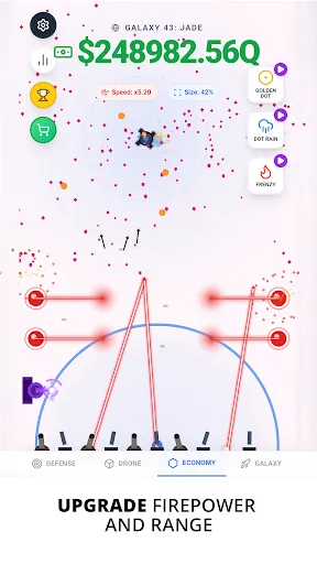 Idle Dot Shooter! | 游戏 | XWorld