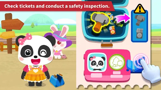 Baby Panda's Train | Games | XWorld