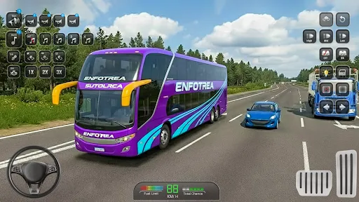 Highway Bus Driving Game 2026 | Permainan | XWorld
