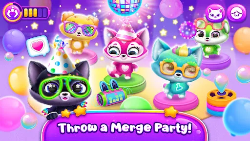 Fluvsies Merge Party | juego | XWorld