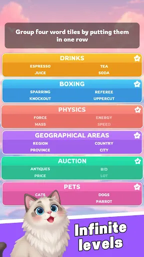 Word Association Sort: Puzzle | Jogos | XWorld