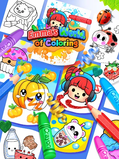 Emma's World of Coloring | Permainan | XWorld