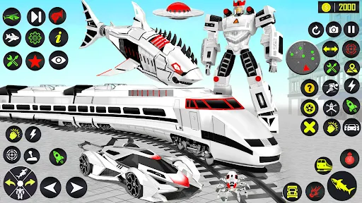 Shark Robot Car Transform Game | Games | XWorld