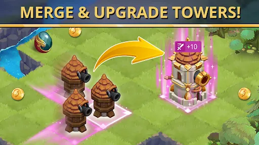 Twilight Towers: Merge Defense | Games | XWorld