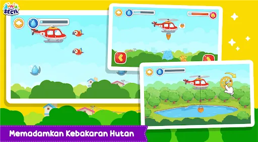 Pemadam Kebakaran Dunia Secil | Permainan | XWorld
