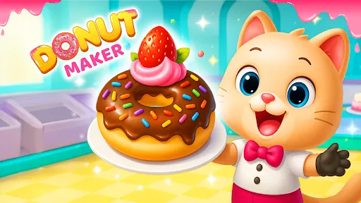 Donut Maker Kids cooking games | Permainan | XWorld Donut Maker Kids cooking games | Permainan | XWorld