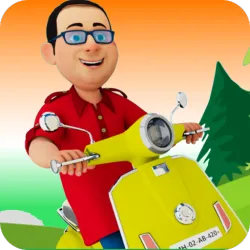 XWorld | Bhide Scooter Race| TMKOC Game