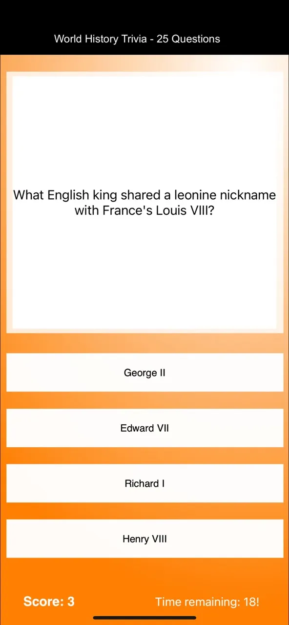 World History Trivia Ultimate | Permainan | XWorld