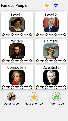 Famous People - History Quiz | Permainan | XWorld