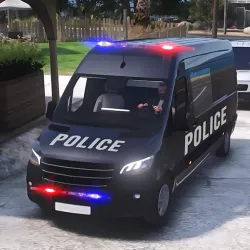 XWorld | Permainan Memandu Polis Van