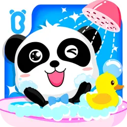 XWorld | Masa Mandi Bayi Panda