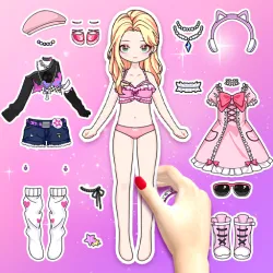 XWorld | Anime Paper Doll DIY: Dress Up